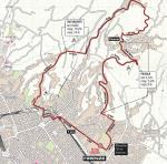 Streckenverlauf Straen-Weltmeisterschaft 2013 in Florenz - Straenrennen Mnner Elite, Rundkurs