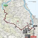 Streckenverlauf Tirreno - Adriatico 2014 - Etappe 5