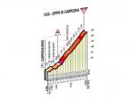 Hhenprofil Giro dItalia 2014 - Etappe 8, Cippo di Carpegna