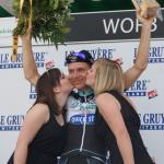 Ein breites Grinsen nach dem zweiten Zeitfahrsieg bei der Tour de Suisse: Tony Martin