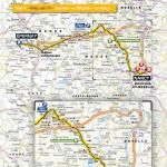 Streckenverlauf Tour de France 2014 - Etappe 7