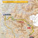 Streckenverlauf Tour de France 2014 - Etappe 14