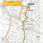 Streckenverlauf Tour de France 2014 - Etappe 19