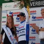 Mathias Frank wird in Verbier als bester Schweizer in der Gesamtwertung geehrt