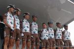 Team Ag2R bei der Einschreibung zur Tour du Doubs in Morteau