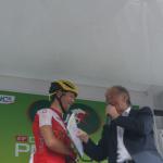 ... mit Julien Simon bei der Tour du Doubs 2014