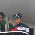 Simon Pellaud als Staigaire bei der Tour du Doubs - im nchsten Jahr wird er Profi im Team