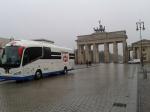 Giant-Alpecin Teambus vor dem Brandenburger Tor