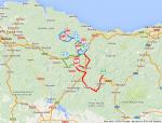 Streckenverlauf Vuelta Ciclista al Pais Vasco 2015 - Etappe 4