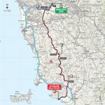 Streckenverlauf Giro dItalia 2015 - Etappe 6