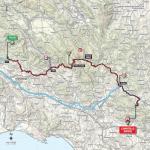 Streckenverlauf Giro dItalia 2015 - Etappe 8