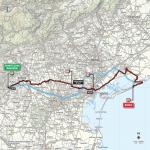 Streckenverlauf Giro dItalia 2015 - Etappe 13