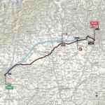 Streckenverlauf Giro dItalia 2015 - Etappe 21