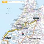 Streckenverlauf Tour de France 2015 - Etappe 2
