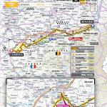 Streckenverlauf Tour de France 2015 - Etappe 4