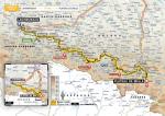 Streckenverlauf Tour de France 2015 - Etappe 12