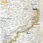 Streckenverlauf Tour de France 2015 - Etappe 13