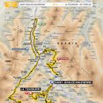 Streckenverlauf Tour de France 2015 - Etappe 19