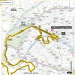 Streckenverlauf Tour de France 2015 - Etappe 21, Rundkurs Champs-lyses