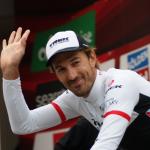 Fabian Cancellara musste die Fhrung des Einzelzeitfahrens abgeben und grt zum Abschied seine Fans
