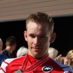 Fabian Lienhard ist in seinem Heimatort Schweizer Meister der Kategorie Elite national geworden