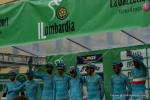 Team Astana bei der Teamprsentation in Bergamo