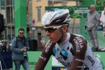 Romain Bardet auf dem Weg zum Start in Bergamo