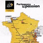 Prsentation Tour de France 2016: Streckenkarte