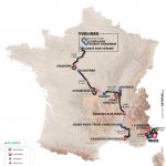 Prsentation Paris-Nizza 2016: Streckenverlauf