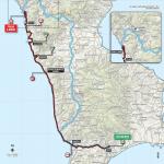Streckenverlauf Giro dItalia 2016 - Etappe 4