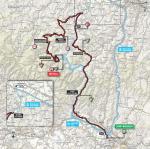 Streckenverlauf Giro dItalia 2016 - Etappe 10