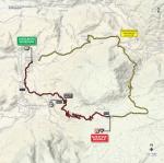 Streckenverlauf Giro dItalia 2016 - Etappe 15