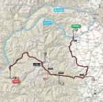 Streckenverlauf Giro dItalia 2016 - Etappe 19