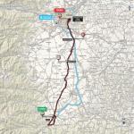 Streckenverlauf Giro dItalia 2016 - Etappe 21