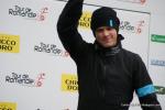 Chris Froome freut sich bei der Siegerehrung ber seinen Etappensieg
