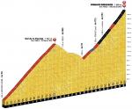 Höhenprofil Tour de France 2016 - Etappe 17, Col de la Forclaz + Finhaut-Emosson