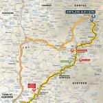 Streckenverlauf Tour de France 2016 - Etappe 6