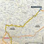 Streckenverlauf Tour de France 2016 - Etappe 7