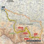 Streckenverlauf Tour de France 2016 - Etappe 8