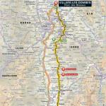 Streckenverlauf Tour de France 2016 - Etappe 14