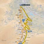 Streckenverlauf Tour de France 2016 - Etappe 18