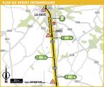 Streckenverlauf Tour de France 2016 - Etappe 1, Zwischensprint