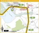 Streckenverlauf Tour de France 2016 - Etappe 2, Zwischensprint