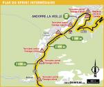Streckenverlauf Tour de France 2016 - Etappe 9, Zwischensprint