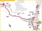 Streckenverlauf Tour de France 2016 - Etappe 8, letzte Kilometer
