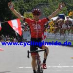 Der Australier Brendan Canty gewinnt die 3. Etappe als Solist (Foto: cyclinginside)
