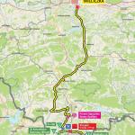 Streckenverlauf Tour de Pologne 2016 - Etappe 5