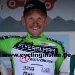 Matthias Krizek erobert als Ausreißer das Grüne Trikot der Österreich Rundfahrt (Foto: cyclinginside)