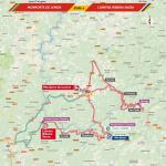 Streckenverlauf Vuelta a Espaa 2016 - Etappe 6