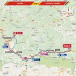 Streckenverlauf Vuelta a Espaa 2016 - Etappe 7